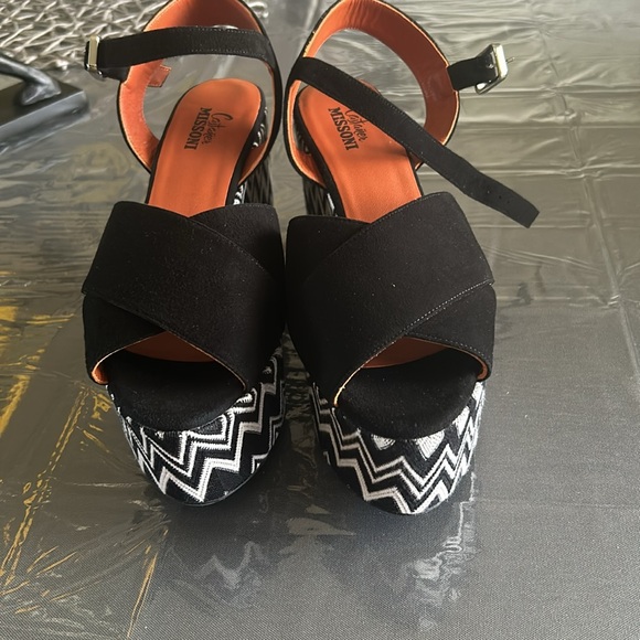 New never worn Castaner missoni wedge sandals brought from Bloomingdale’s - Picture 5 of 11